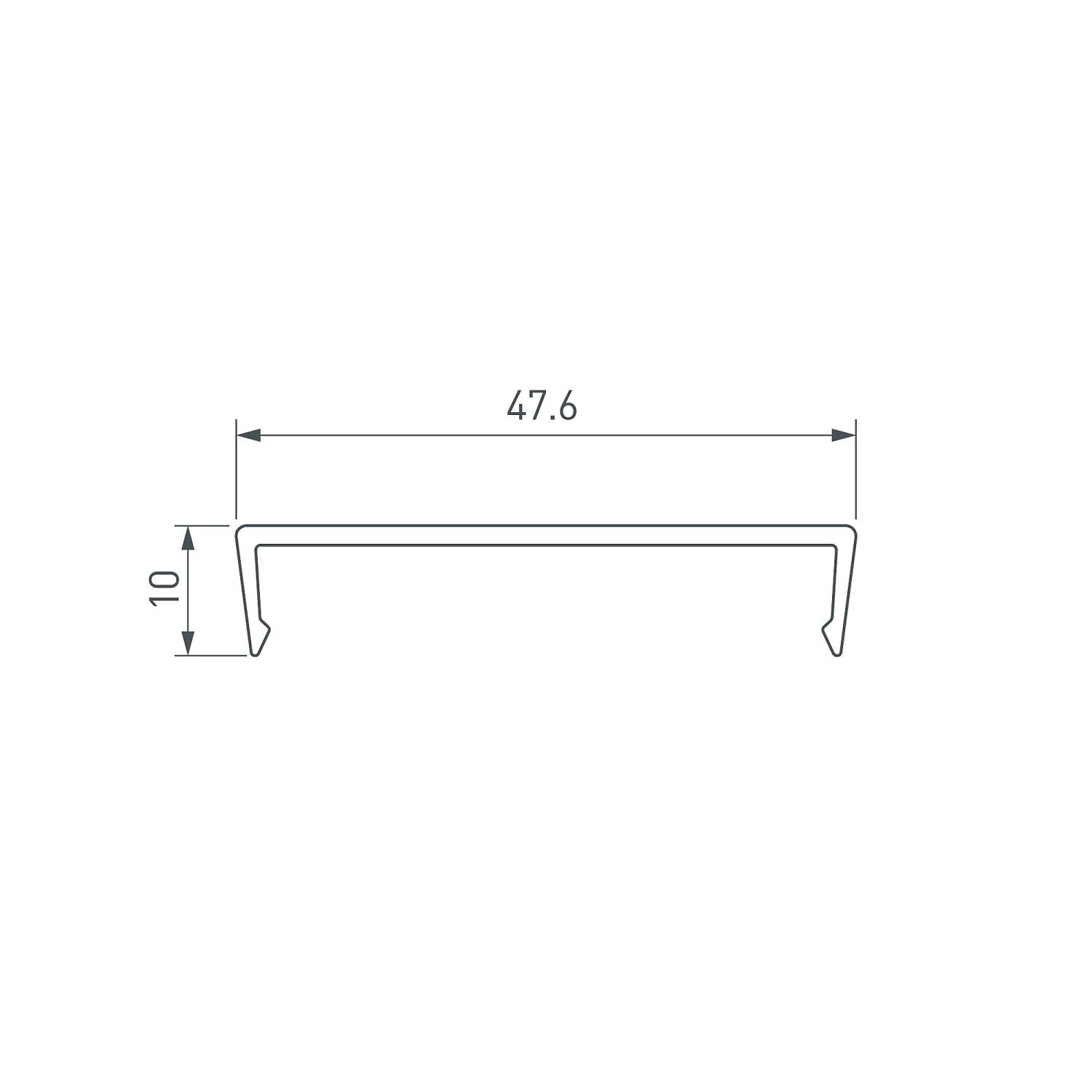 Экран для профиля Arlight S2-Linia 029672