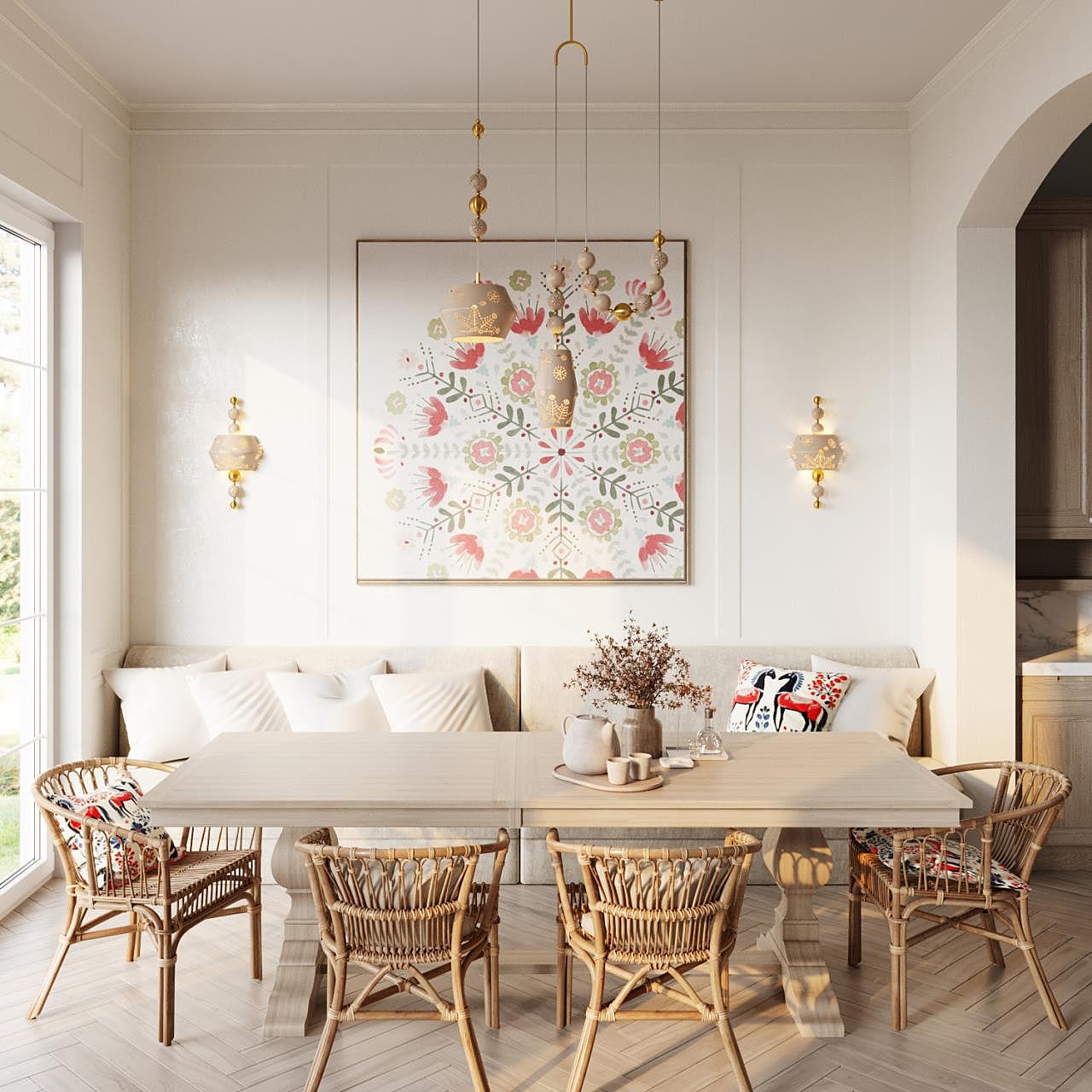 Светильник подвесной Odeon Light EXCLUSIVE Karelia 5444/1A