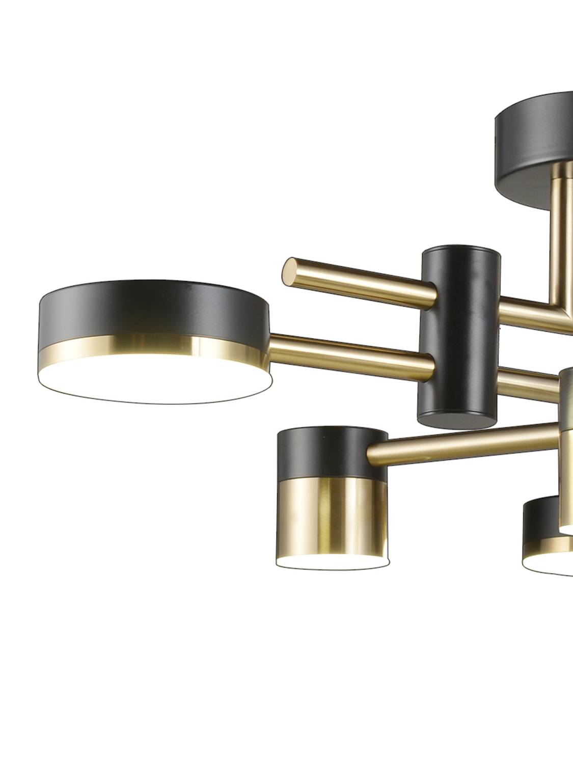 Потолочная люстра Natali Kovaltseva Loft Led LED LAMPS 81368 GOLD BLACK