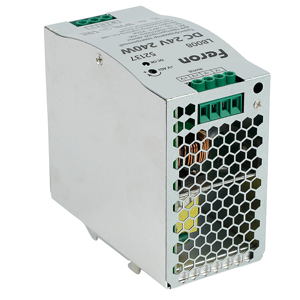 Трансформатор электронный для светодиодной ленты на DIN-рейку 240W 24V Feron LB008 52137