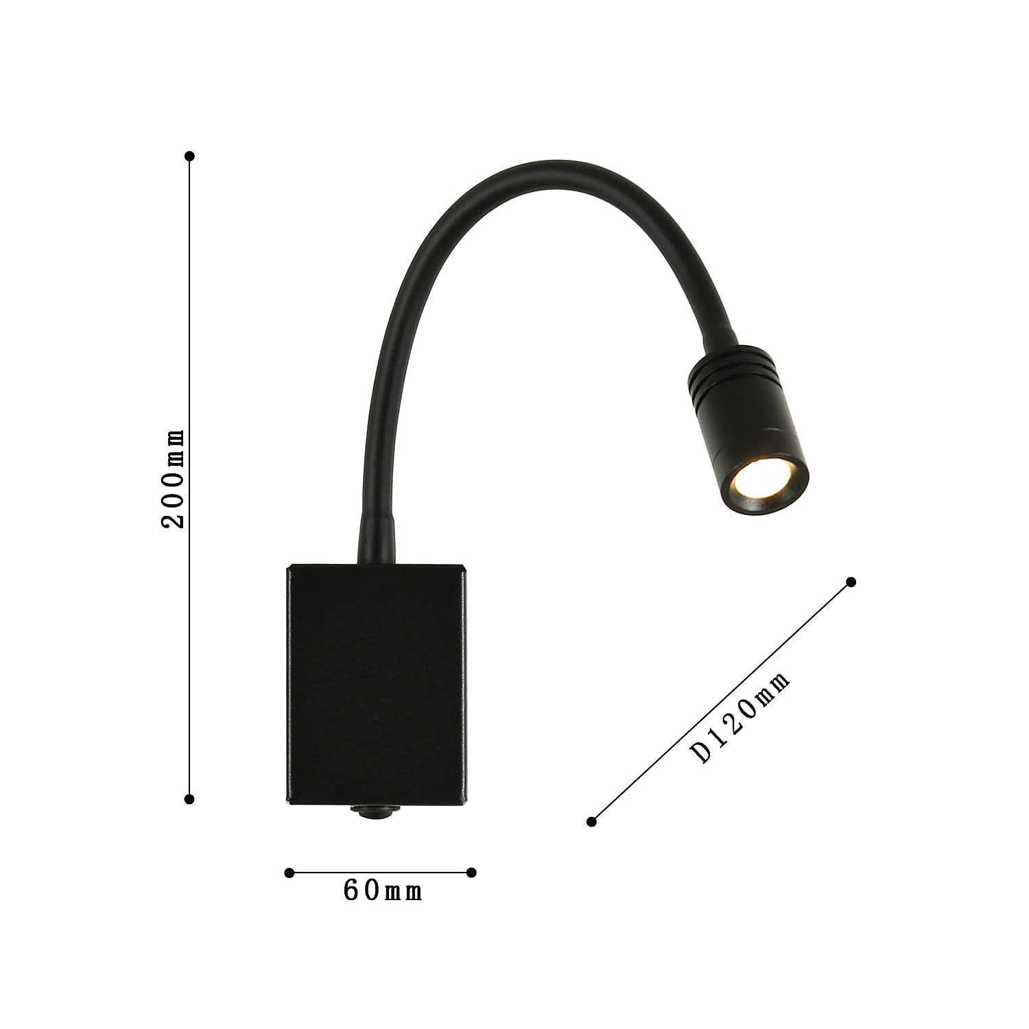 Настенный LED светильник Favourite Murum 1957-1W