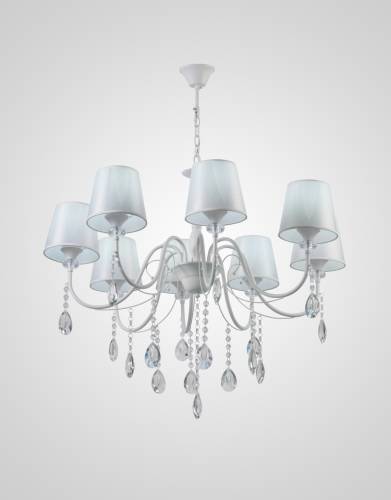 Подвесная люстра Мелодия Света Chateau P4735-8 WT 000056996