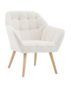 Кресло Stool Group Вэйл QH-8904K TEDDY 1859-01 white