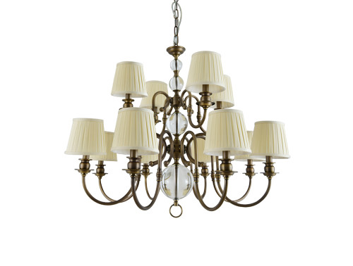 Подвесная люстра Newport California 3112/С black brass без абажуров