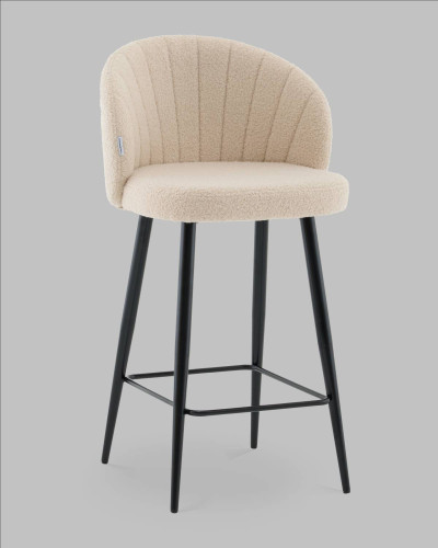 Полубарный стул Stool Group vd-hanningem-fl-beige