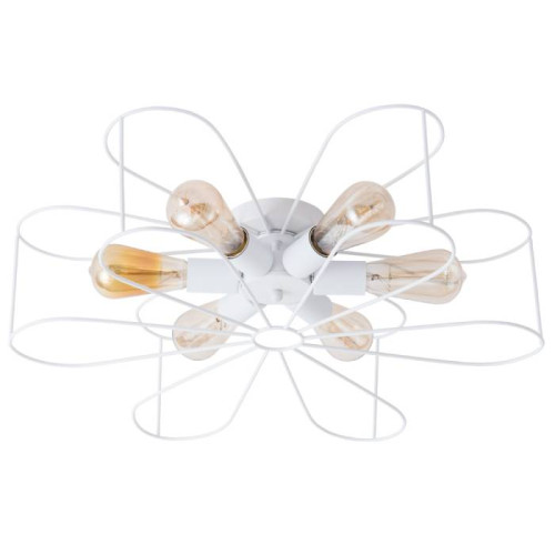 Потолочная люстра Arte Lamp Camomilla A6049PL-6WH