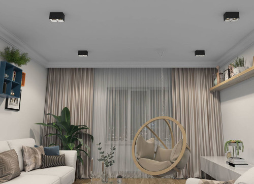 Накладной светильник Denkirs Dk3020Bв DK3085-BW+BK