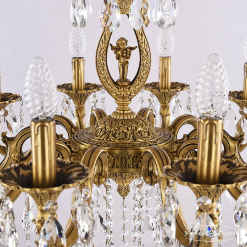 Подвесная хрустальная люстра 7201 Bohemia 72401/10/210 B FP FA10S