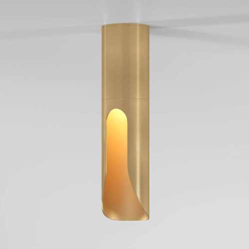 Накладной светильник Elektrostandard Apex 25113/LED 7W 3000K латунь