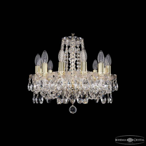 Подвесная хрустальная люстра 1402 Bohemia 1402/12/141 G