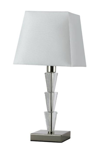 Настольная лампа Crystal Lux Marsela MARSELA LG1 NICKEL