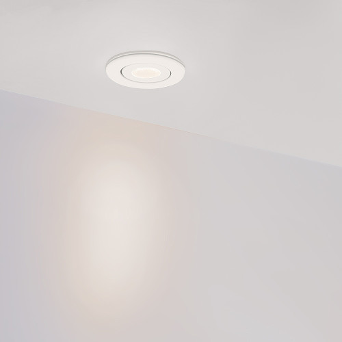 Врезной круглый мебельный светильник Arlight 014914