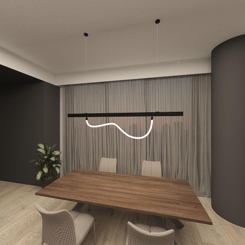 Аксессуар для подвесного светильника Denkirs Smart Ray DK8064-BK