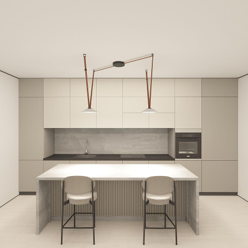 Комплект ременной трековой системы Denkirs Belty Set DK55SET03-03-BR