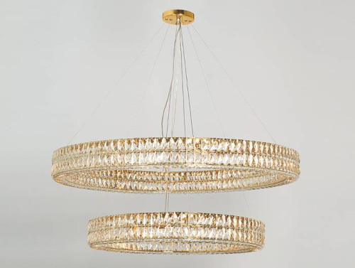 Потолочная чашка Newport Elizabeth 2 Потолочная чашка 8550 D14 2 вертик.кольца gold