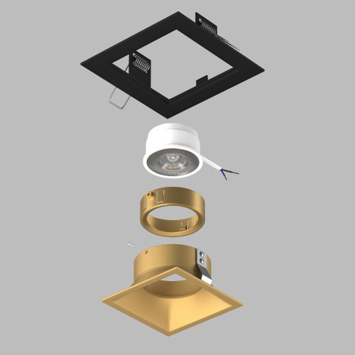 Комплект со светильником Lightstar Domino D51703GMOD