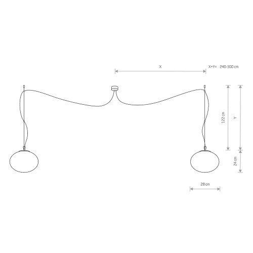 Светильник подвесной Nowodvorski Nuage 9272