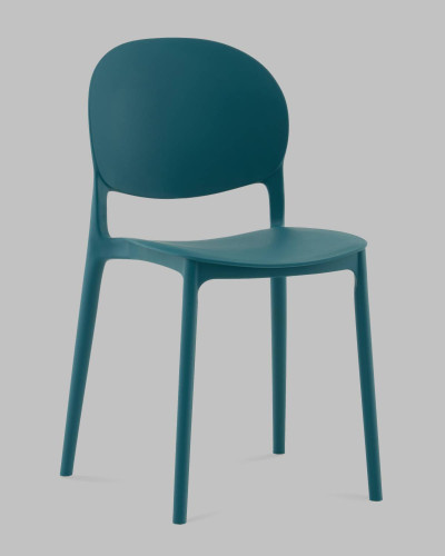 Стул пластиковый Stool Group Briny 8058 dark blue 93516