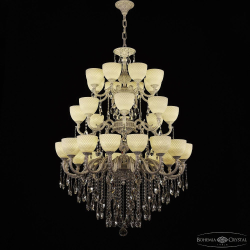 Подвесная люстра Bohemia AL7801 AL78101/16+8+8/300/3d B WMN P1 U Wave