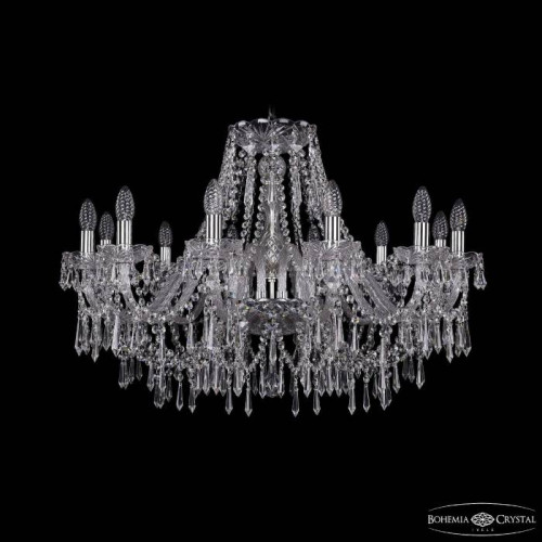 Подвесная хрустальная люстра 1403 Bohemia 1403/12/300 Ni