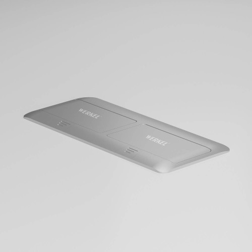 Werkel W8078065/ Выдвижной блок (Лючок) на 8 модулей (серебряный)