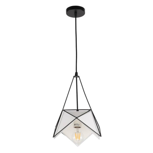 Светильник подвесной ЭкономСвет 10157 10157/1BK WT