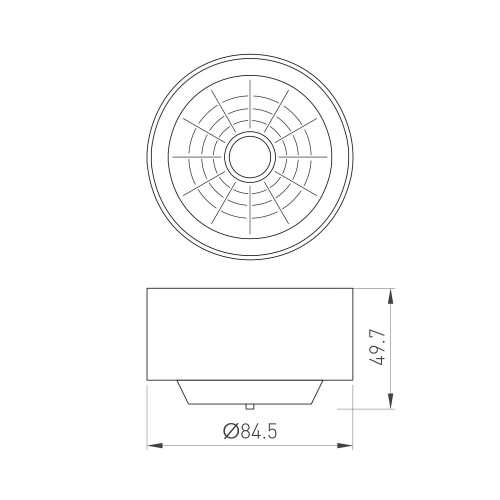 Рефлектор с посадочным кольцом Arlight Calipso 046768
