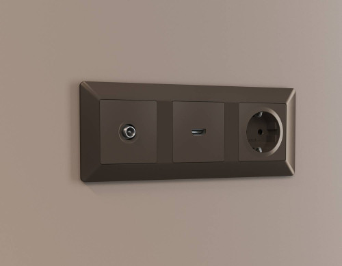 Накладка на механизм Ambrella Volt ALFA AP6440