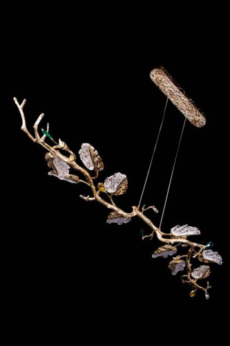 Подвесная люстра LEON Olivia LE3037/1580L GD