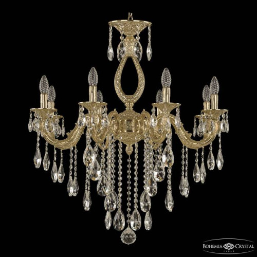 Подвесная хрустальная люстра 7101 Bohemia 71301/8/250 B G