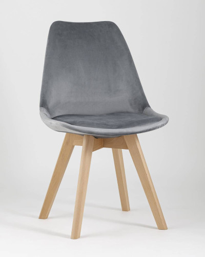 Обеденный стул Stool Group Frankfurt Y863 velvet grey