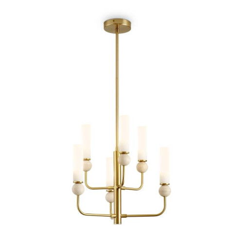 Люстра на штанге Freya Sunspot FR5482CL-06BS1