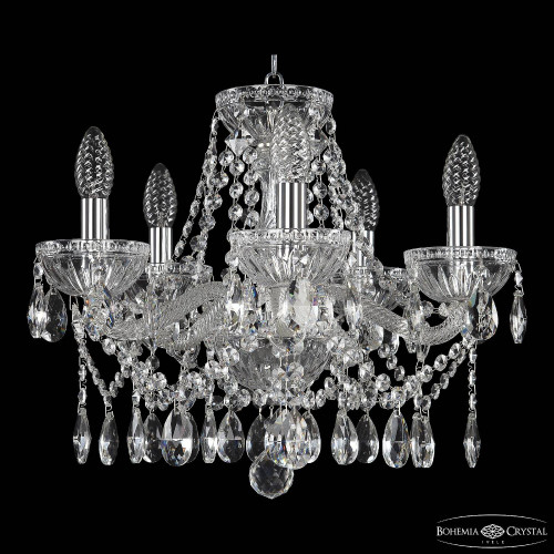 Подвесная люстра Bohemia 5413 5413/5/141 Ni Clear/M-1G