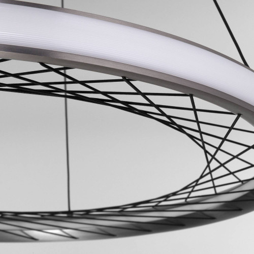 Подвесная люстра Eurosvet Parafe 40024/1 LED серый