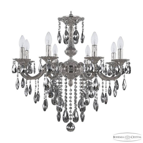 Подвесная хрустальная люстра Verona Bohemia 72101/8/210 B Ni R781