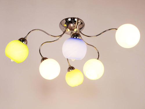 Потолочная люстра Doge Luce 350PL6CR-MIX