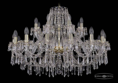 Подвесная хрустальная люстра 1403 Bohemia 1403/16+8/360 G