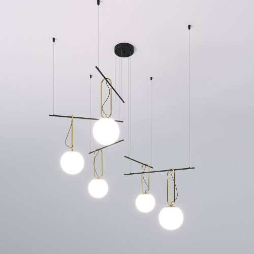 Светильник подвесной Eurosvet Riche 70143/5 черный Smart