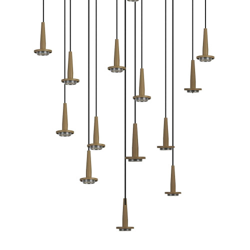 Люстра подвесная БЕЗ плафонов (14) Mantra Andromeda 8935