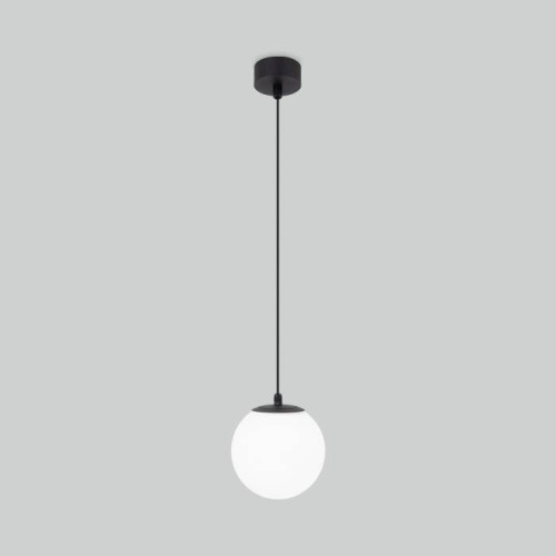 Уличный подвесной светильник Elektrostandard Sfera Sfera H черный D150 (35158/H)