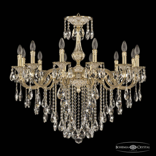 Подвесная хрустальная люстра 7201 Bohemia 72101/12/300 B GW