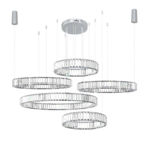 Подвесная люстра Loft It Crystal ring 10135/5 Chrome