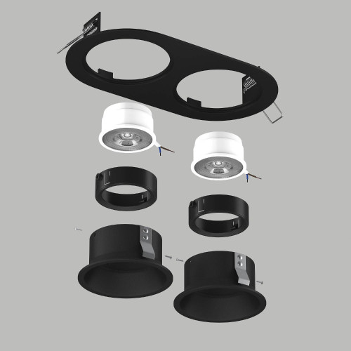 Комплект со светильником Lightstar Domino D6570707BMOD