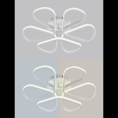 Потолочная люстра Natali Kovaltseva Cobra LED LAMPS 81121/7C