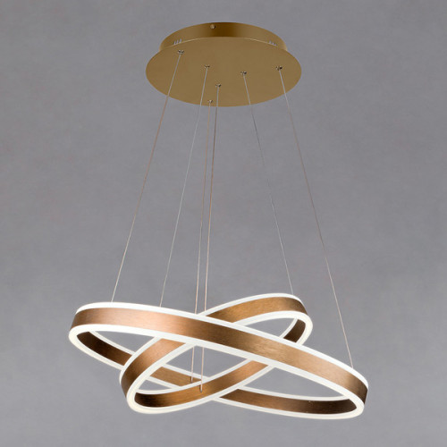 Подвесная люстра с пультом Titan Bogates 415/2 золото 120W