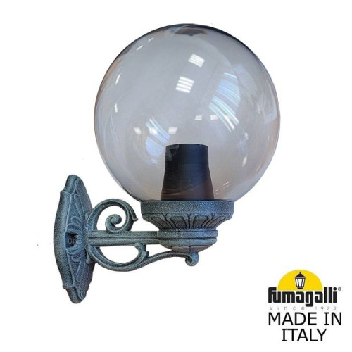 Уличный настенный светильник Fumagalli Globe 250 G25.131.000.VZF1R