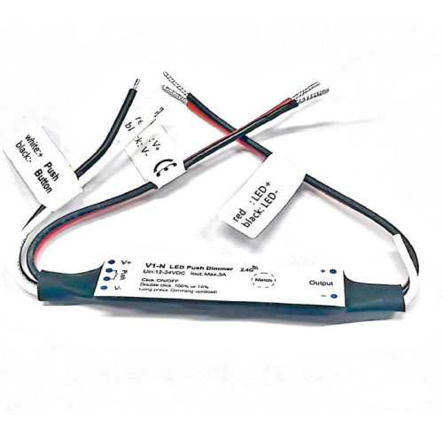 Контроллер, single color, 3A, dimming Favourite Светодиодная лента 2001-CTR-001