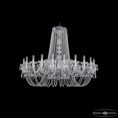 Подвесная хрустальная люстра 1402 Bohemia 1402/24/530 Ni
