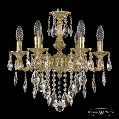 Подвесная хрустальная люстра 7101 Bohemia 71101/6/125 B G
