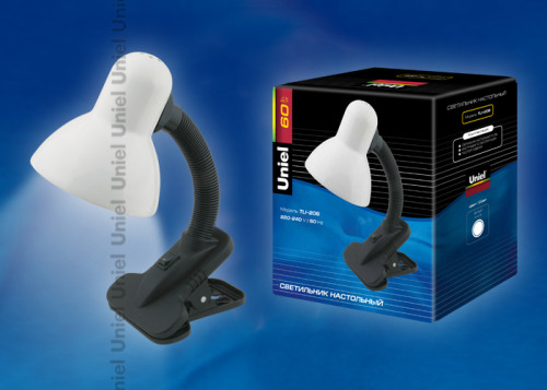 Настольная лампа Uniel TLI-206 White. E27